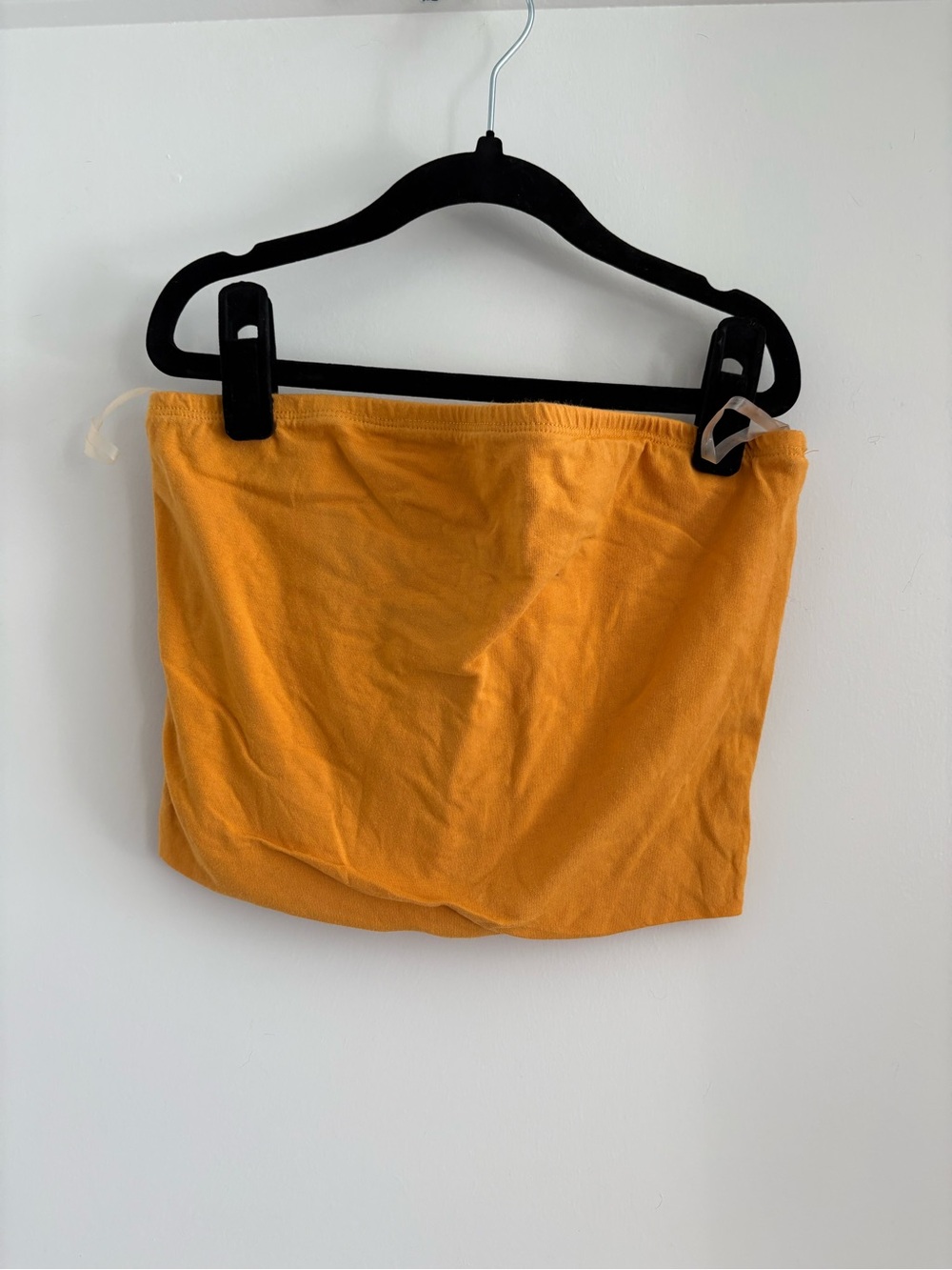 Active USA Strapless Tube Top in Mustard